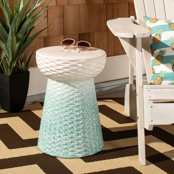 SAFAVIEH Kenson Indoor / Outdoor Ceramic Decorative Garden Stool