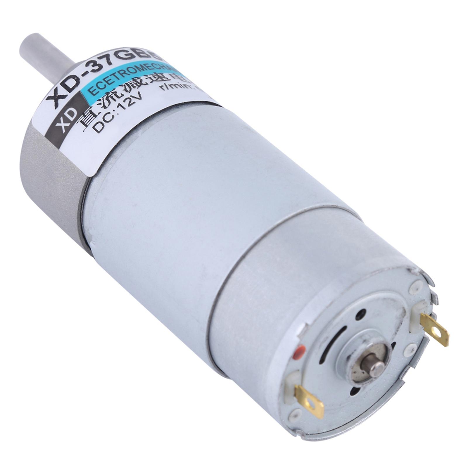 1pcs Dc12v 15w 500rpm 37gb555 Micro Geared Motor