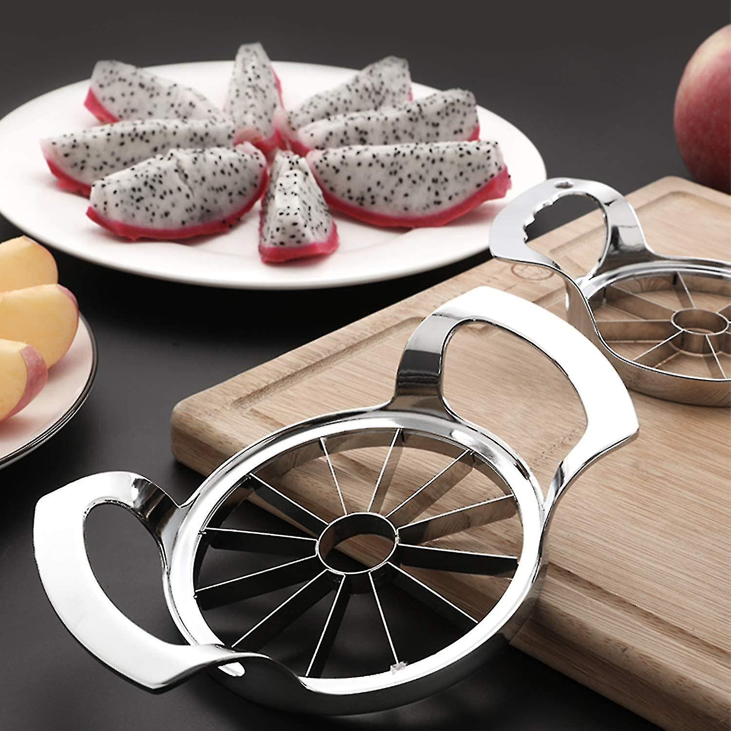 Apple Slicer 12 Blade Extra Large Apple Corer Peeler Slicer Stainless Steel Super Sharp Fruit Corer