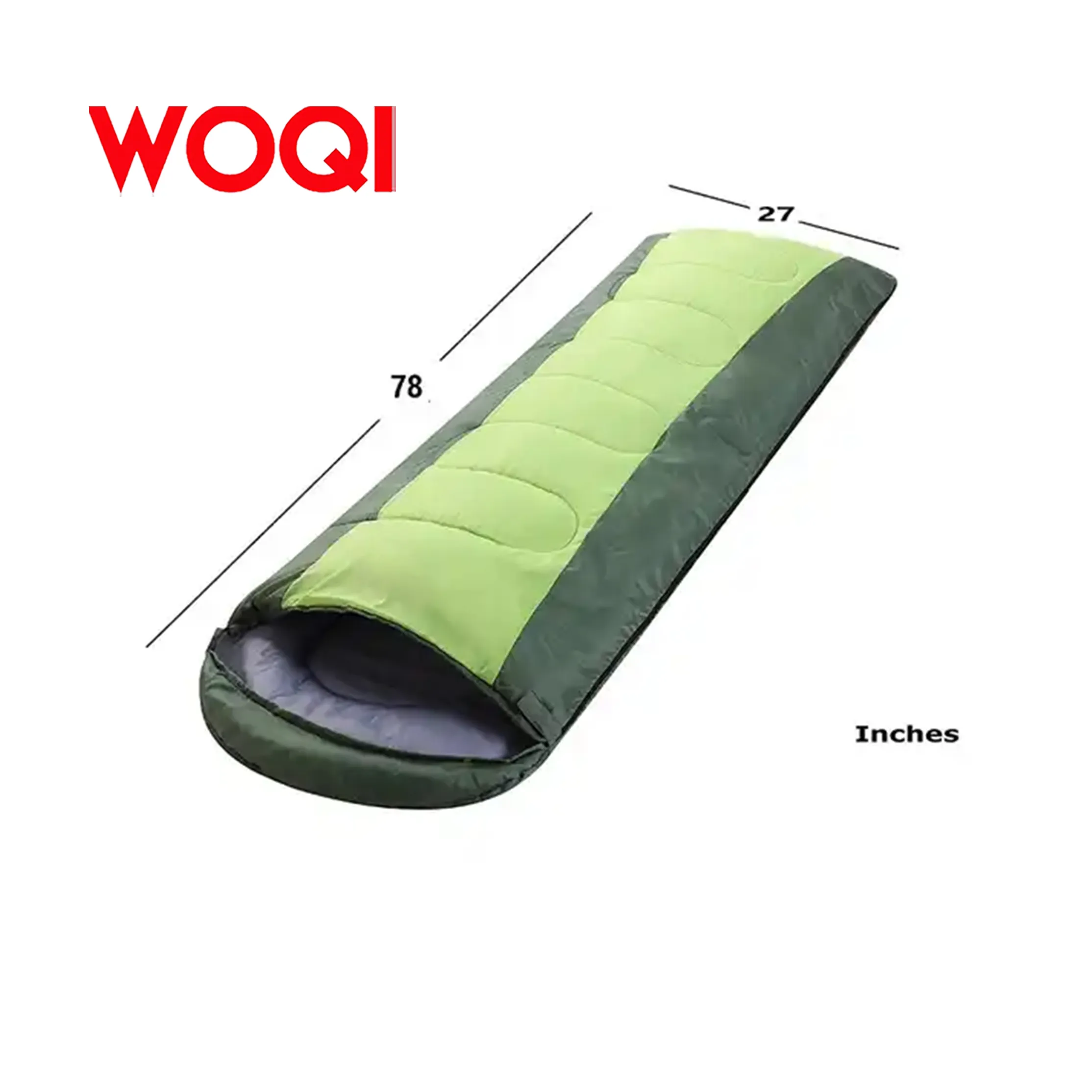 Woqi Comfort Lightweight Portable  Easy to Compress  Envelope Sleeping Bags with Compression Bag