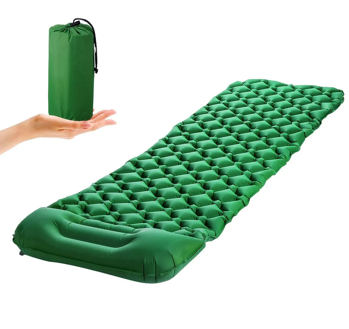 Heat Resistant Sleeping Mat Inflatable Sleeping Pad Ultralight Camping Pad for Camping