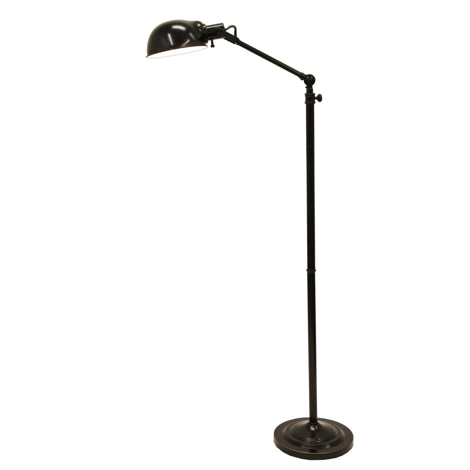 Decor Therapy Dane Adjustable Pharmacy Floor Lamp， Made of Steel， 71