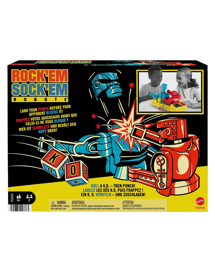 Mattel Rock Em Sock Em Robots Knock or Block