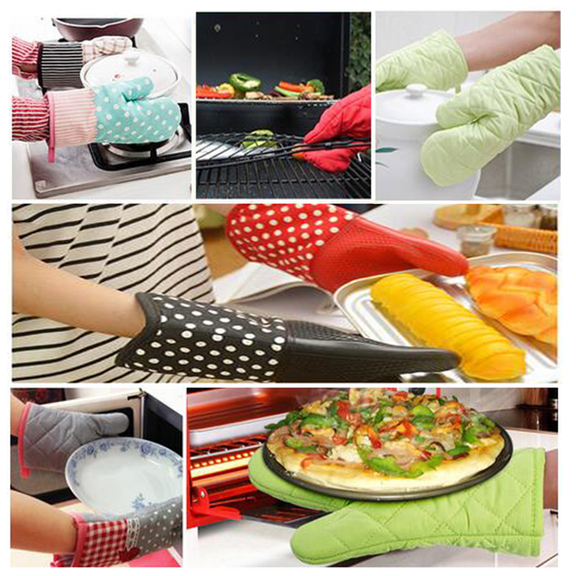 Aspire 4PCS Oven Mitts   Potholders Set  2 Pcs Qui...