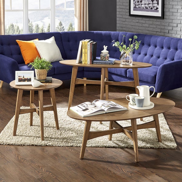 Rona Wood Accent Tables iNSPIRE Q Modern