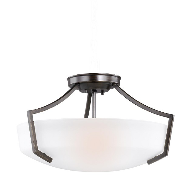 Three Light Ceiling Convertible Pendant