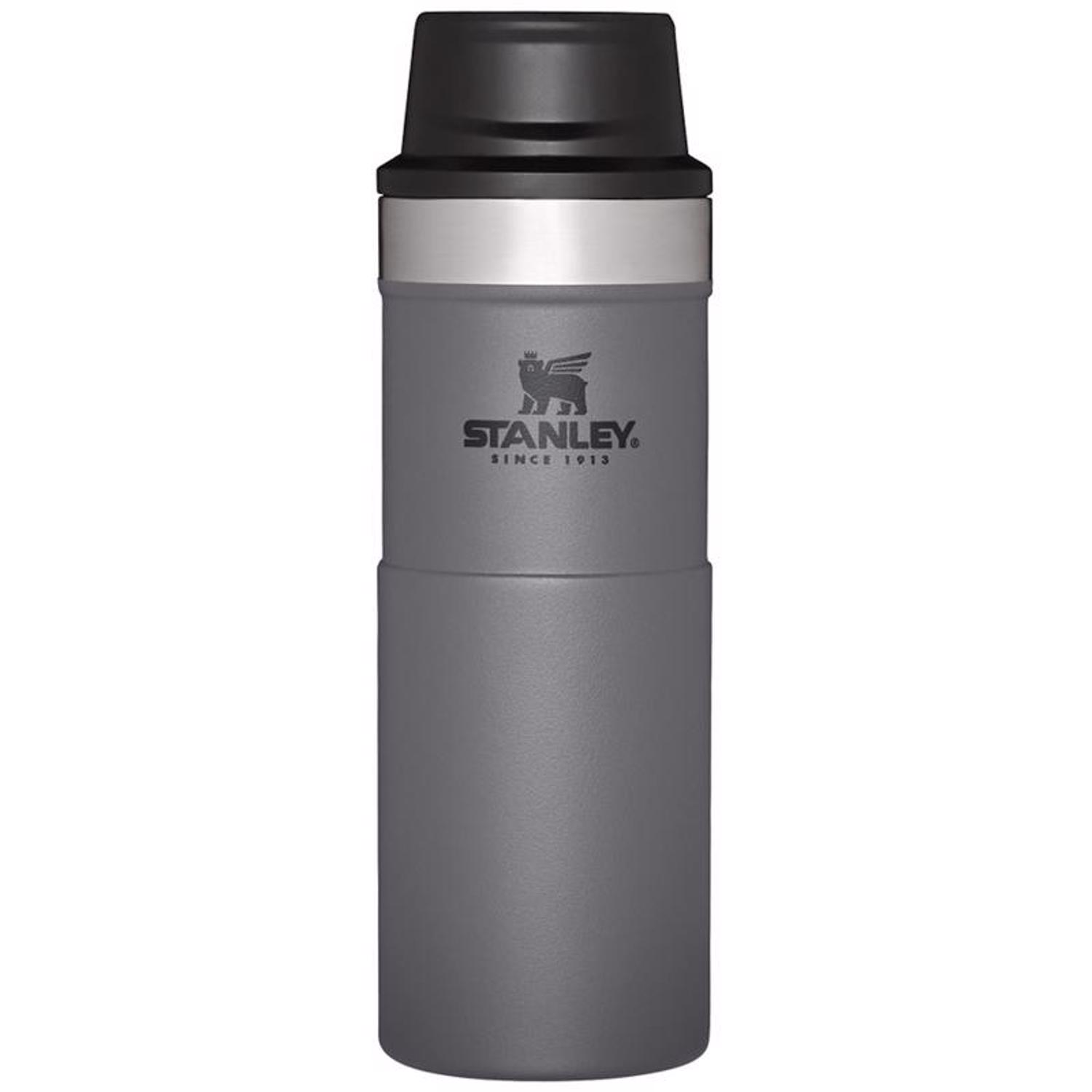 Stanley Classic Trigger Action 16 oz Charcoal BPA Free Travel Mug