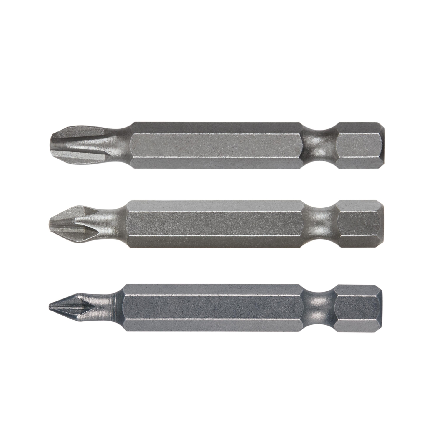 Irwin Phillips 2 in. L Power Bit Set S2 Tool Steel 3 pc