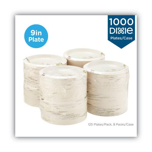 Dixie Pathways Soak-Proof Shield Mediumweight Paper Plates， 8.5