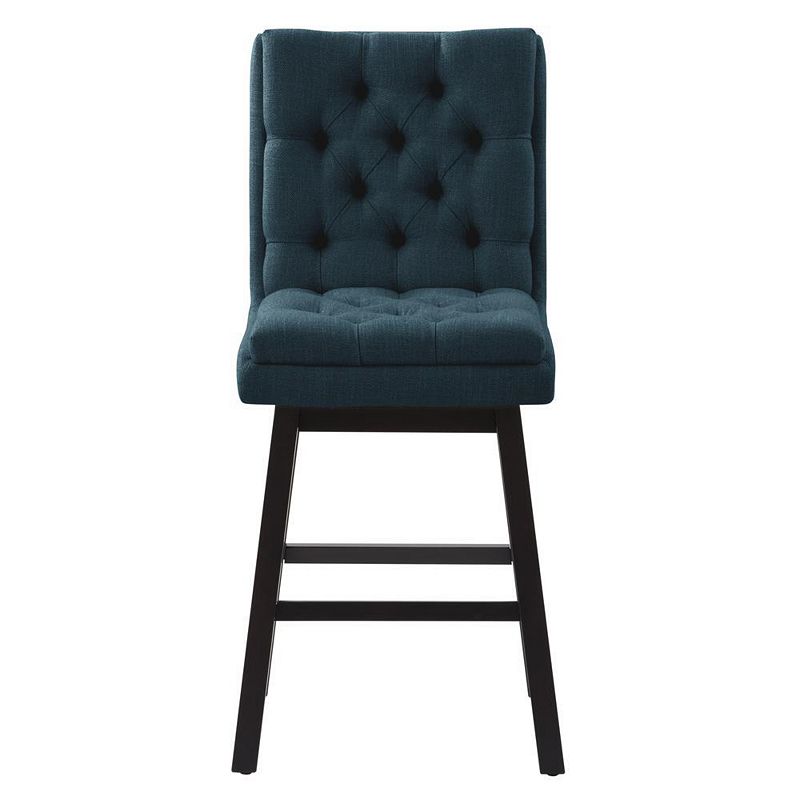 CorLiving Boston Tufted Fabric Barstool Set of 2