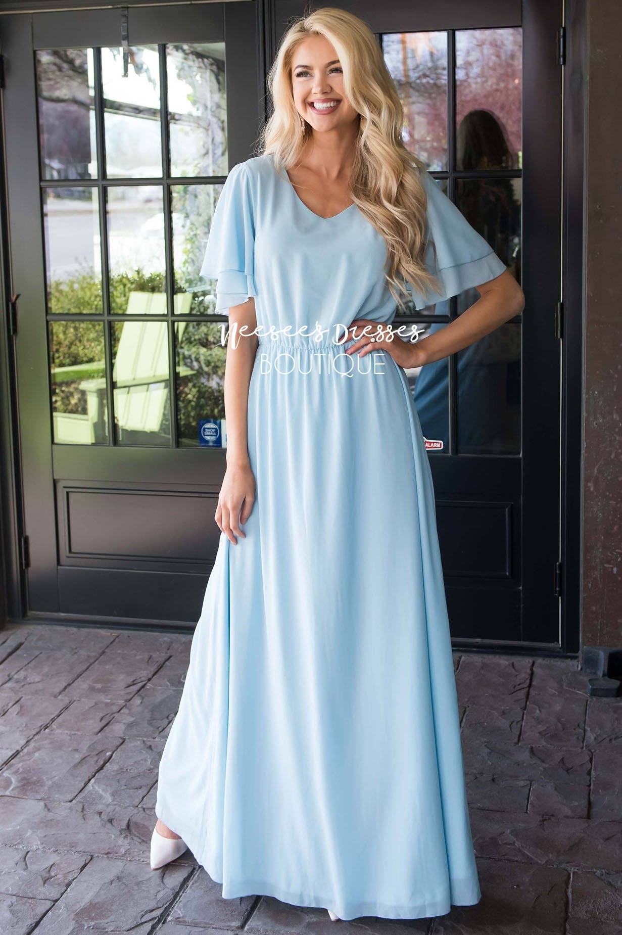 The Chloe Chiffon Maxi Dress