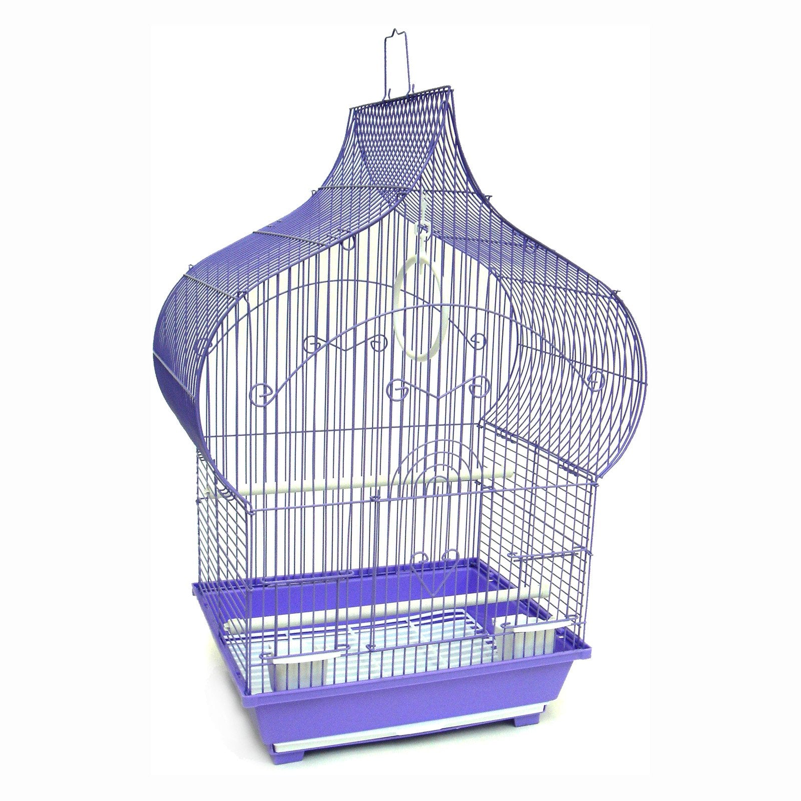 YML 1394PUR Taj Mahal Top Bird Cage， Medium