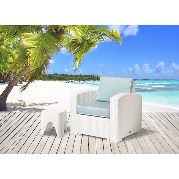 Magnolia Rattan Club Chair Lagoon