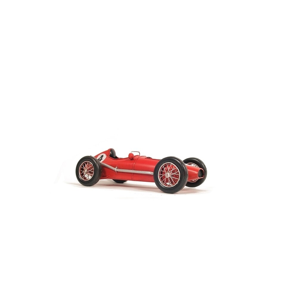 1958 Ferrari 246 F1 Model Red Metal Handmade