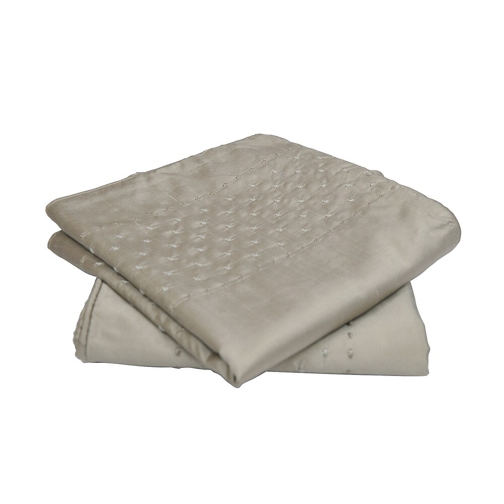 Marquesa Dots Slub Texture Pillow Shell 2 Piece Set  NO INSERT