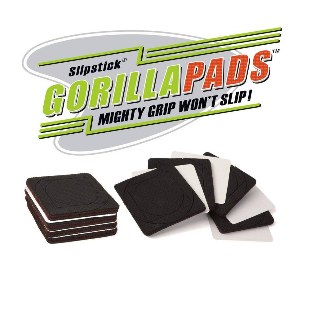 Slipstick Gorillapads 2.5 in. 3 Layer Pucture Proof Furniture Gripper Pads (16-Pack) CB146-2PK