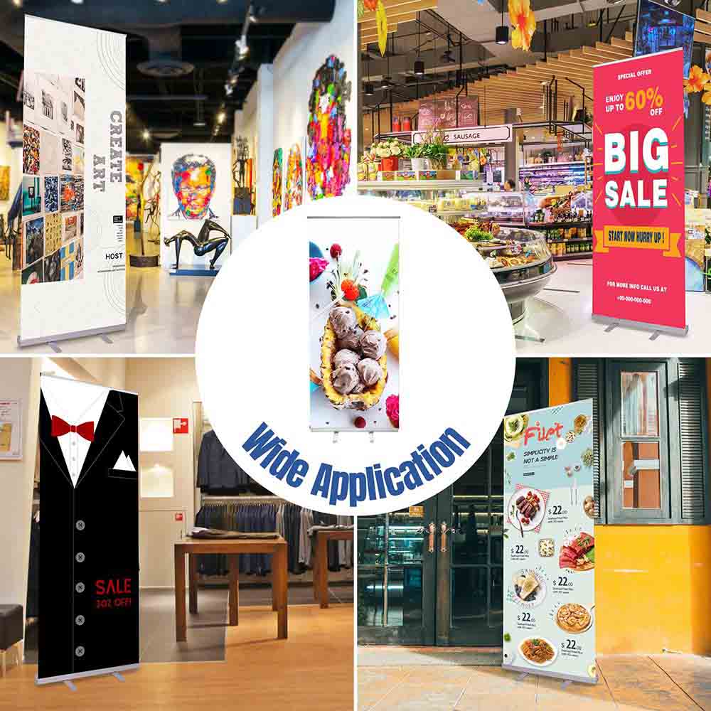 Yescom 10pcs Trade Show Retractable Banner Stand 33