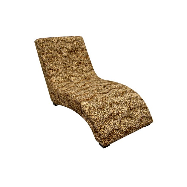 Modern Chaise Gold Ore International