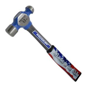 Vaughan 12 oz. Steel Ball Pein Hammer with 13 in. Fiberglass Handle FS2012