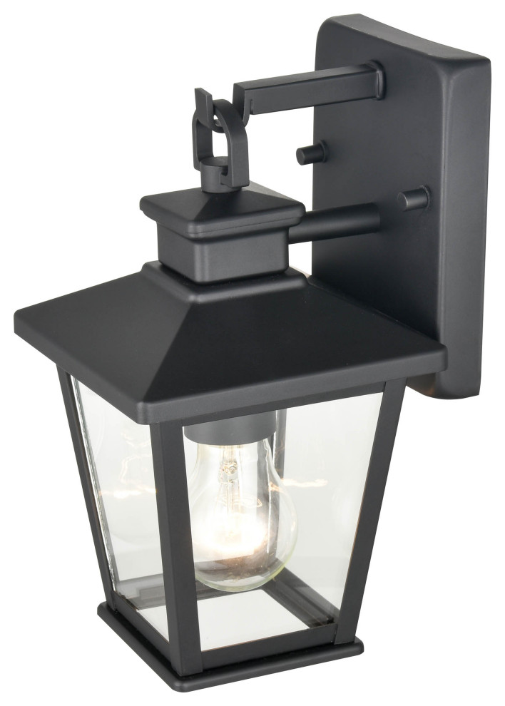 Bellmon Collection 1 Light 5.625 quotPowder Coat Black Outdoor   Transitional   Outdoor Wall Lights And Sconces   by Millennium Lighting Inc  Houzz