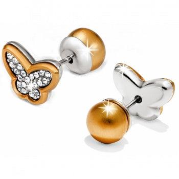 Brighton  Massandra Reversible Butterfly Post Earrings