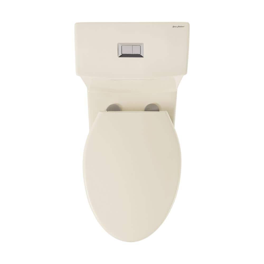 Swiss Madison Classe 1Piece 1116 GPF Dual Flush Elongated Toilet in Bisque Seat Included