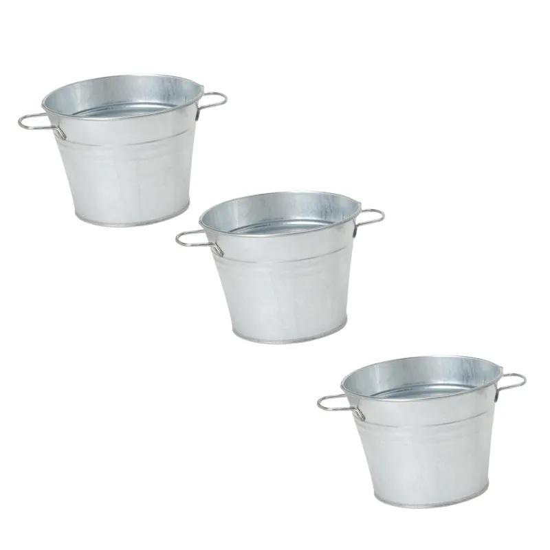 New Arrival 2023 Garden Supplies Metal Planter Small Size Outdoor Flower Pots And Planter Exporter From India