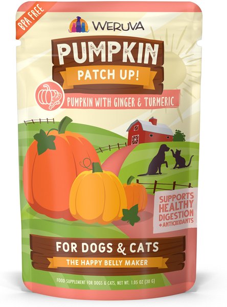 Weruva Pumpkin Patch Up! Pumpkin With Ginger and Turmeric Dog and Cat Wet Food Supplement