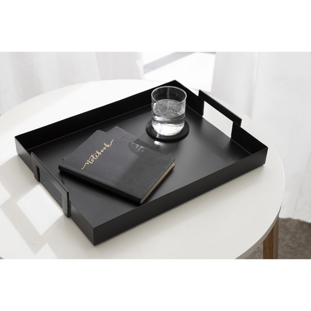 Kate And Laurel Myo Tray 17x13 Black