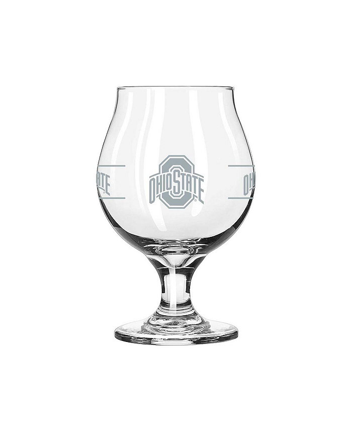 Logo Brands Men's and Women's Ohio State Buckeyes 16 Oz Belgium Glass