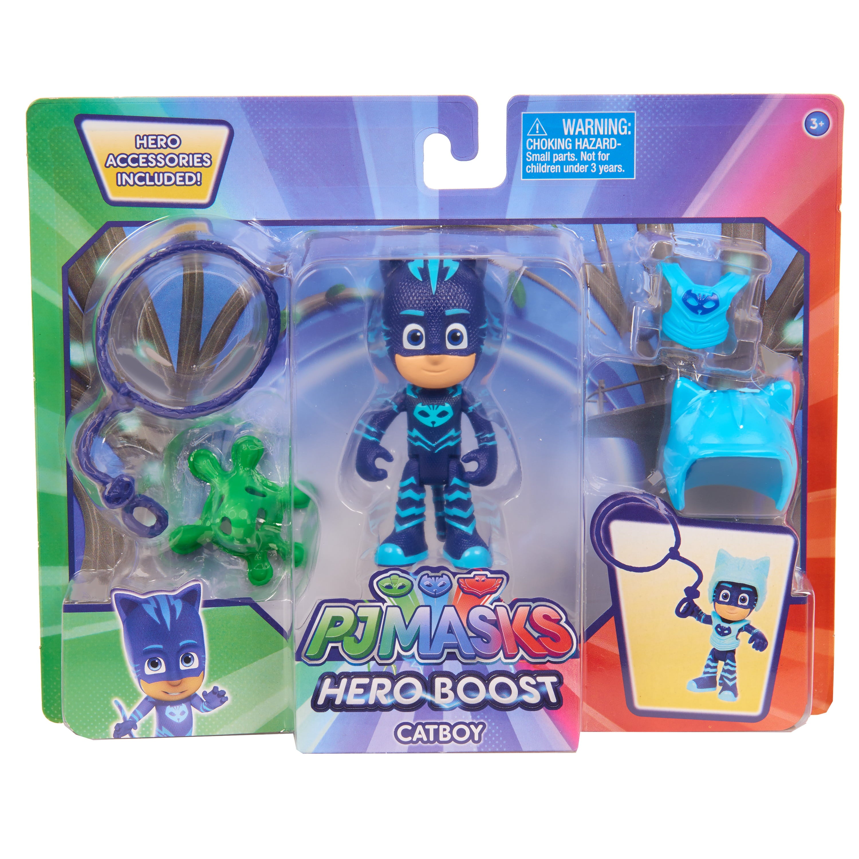 PJ Masks Hero Boost Figure Set， Catboy，  Kids Toys for Ages 3 Up， Gifts and Presents