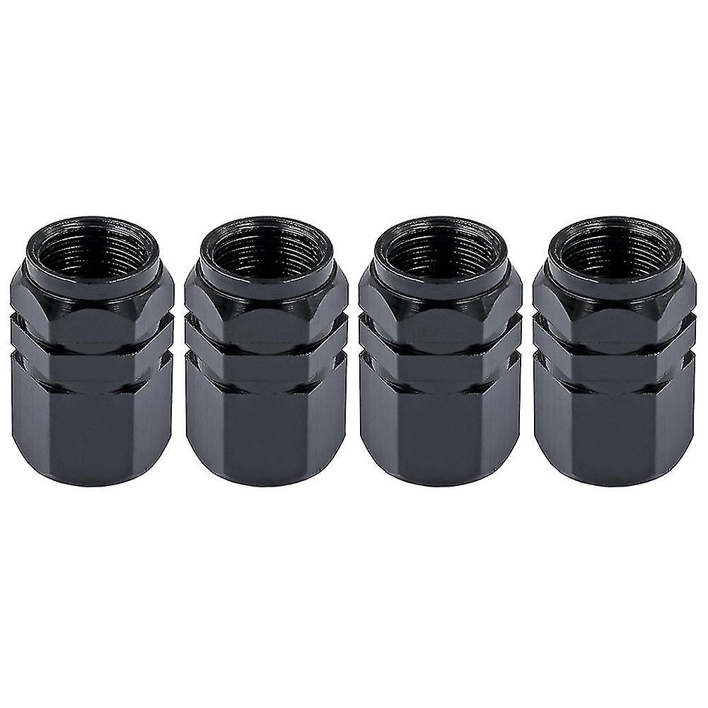 24pcs Valve Stem Caps Car Tyre Valve Stem Covers Caps， Black