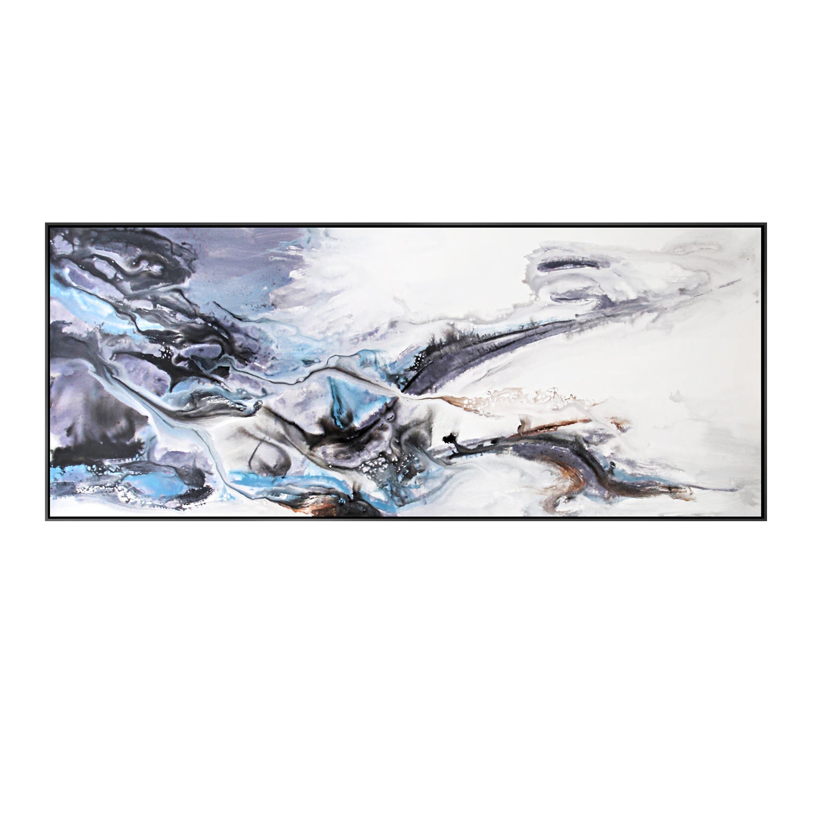 Hand Painted Art Painting With Frame 200X80 Cm Soap0109