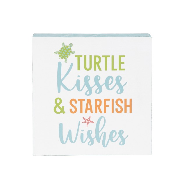 C amp f Home Turtle Starfish Shelf Block