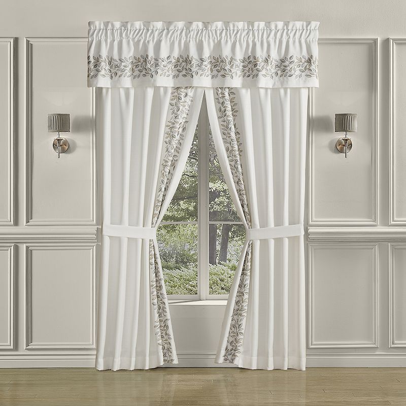 Royal Court 84 Laurel Two Window Curtain Panels