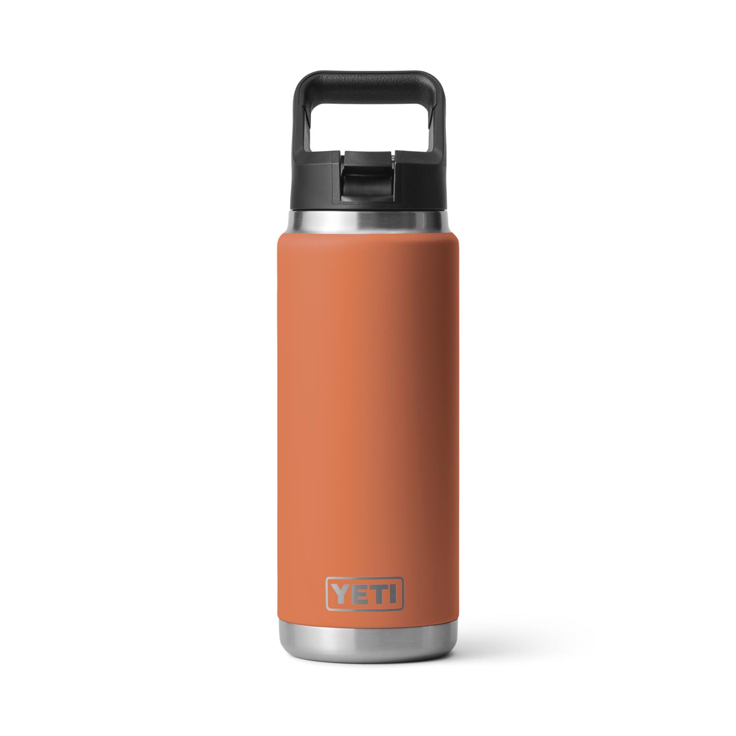 YETI Rambler 26 oz High Desert Clay BPA Free Bottle with Straw Cap