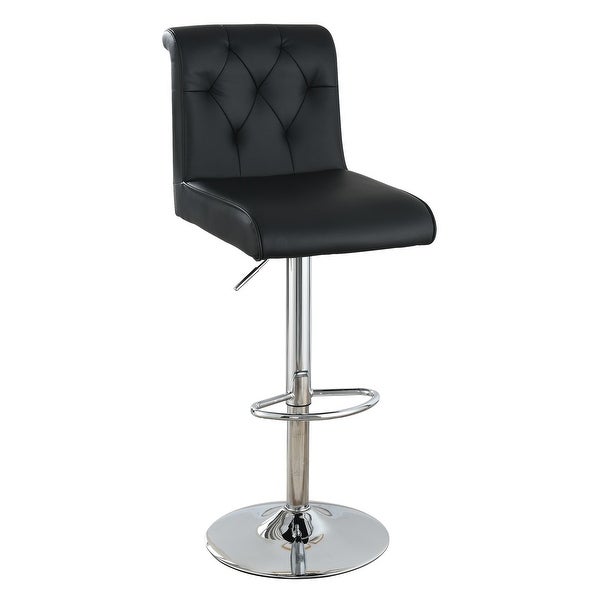 Poundex Adjustable Height and Swivel Barstool - 38