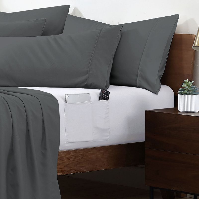 Swift Home Smart Storage 2-Pocket Fitted Sheet