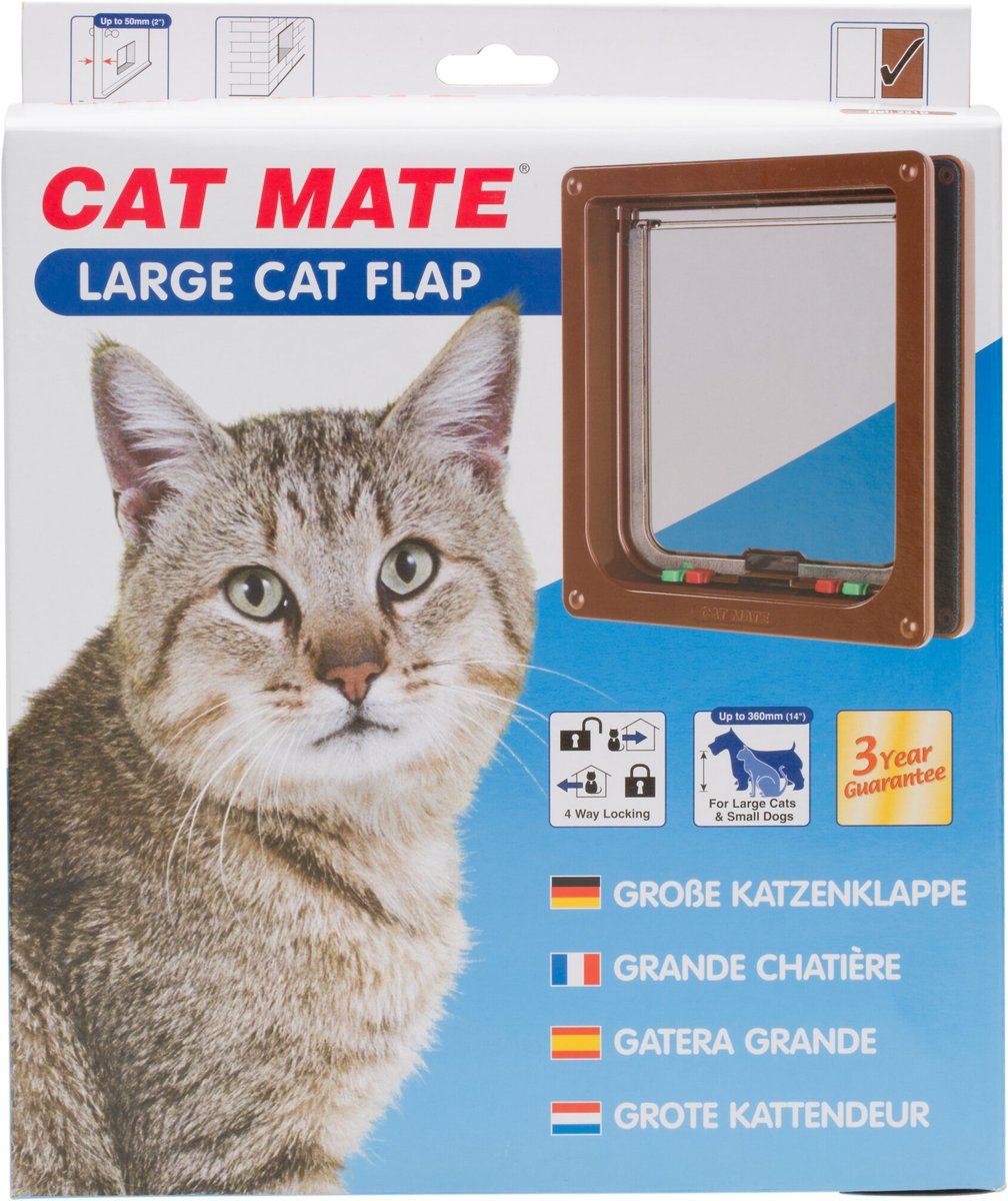 Cat Mate Large Cat/Small Dog 4-Way Self Lining Door