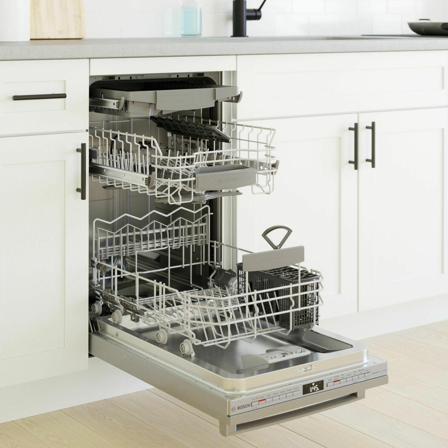 Bosch SPX68B55UC 800 Series Dishwasher 17 3/4'' Stainless Steel Spx68B55Uc