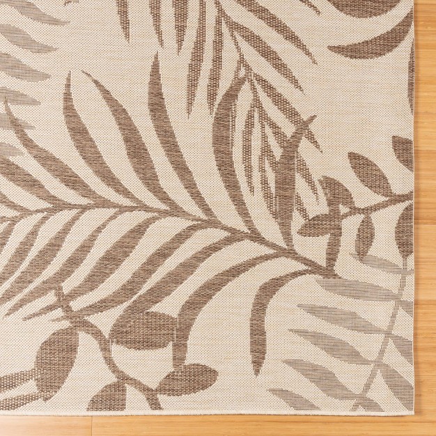 Paseo Akimbo Indoor outdoor Rug Sand Havana botanical Gertmenian