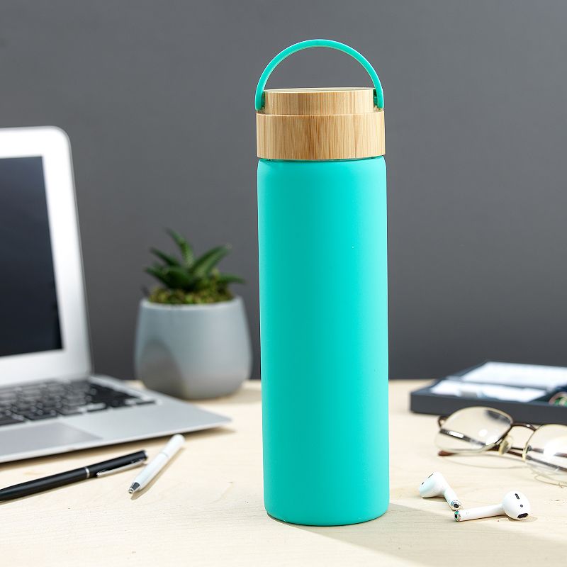 JoyJolt Glass Water Bottle