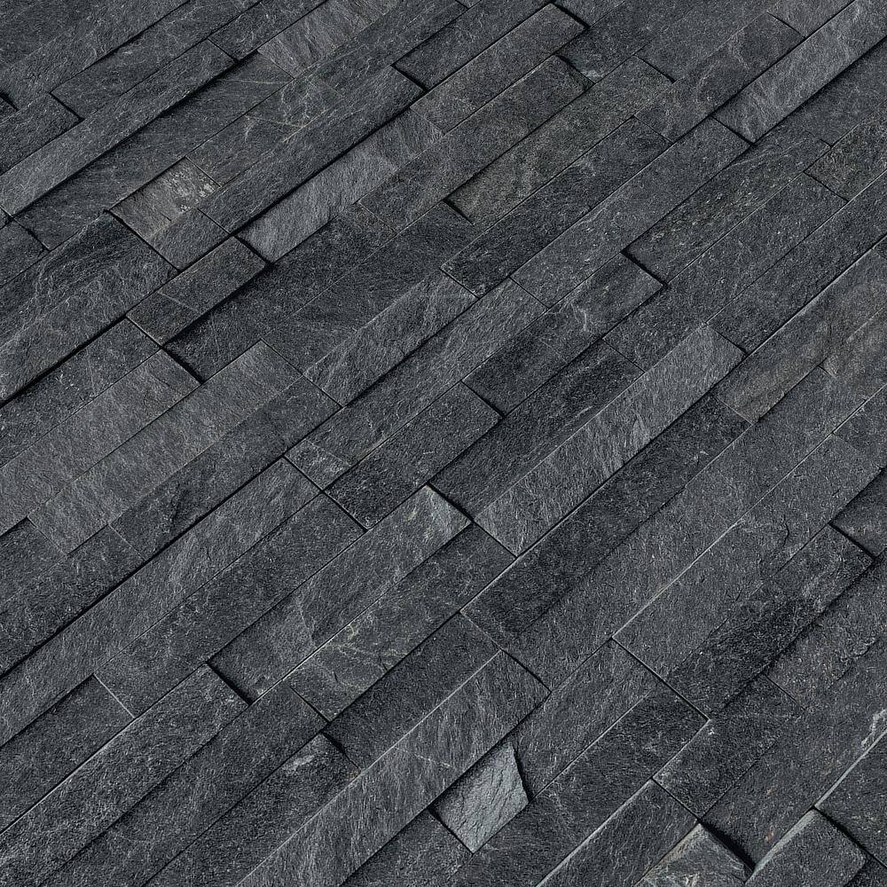 MSI Coal Canyon Ledger Panel 6 in. x 25.52 in. Textured Quartzite Stone Look Wall Tile (6 sq. ft.Case) LPNLQCOACAN624C