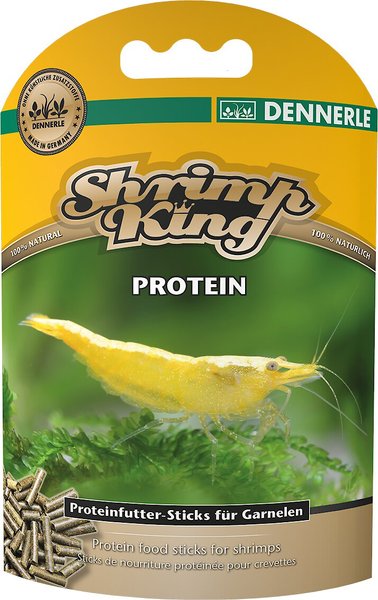 Dennerle Shrimp King Protein Food Sticks Shrimp Food， 1.6-oz