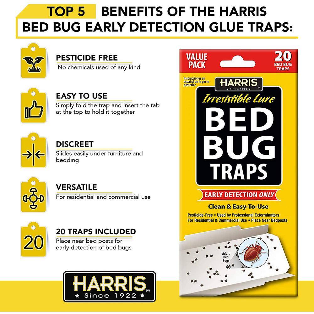 Harris Bed Bug Trap Value Pack BBTRPVP