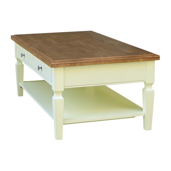 Vista Solid Wood Coffee Table - 48