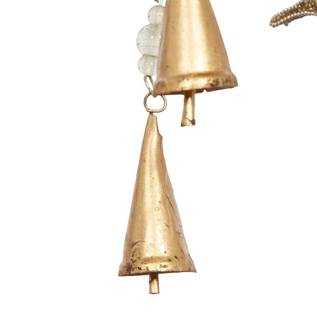 Iron Eclectic Birds Windchime Gold Olivia amp May