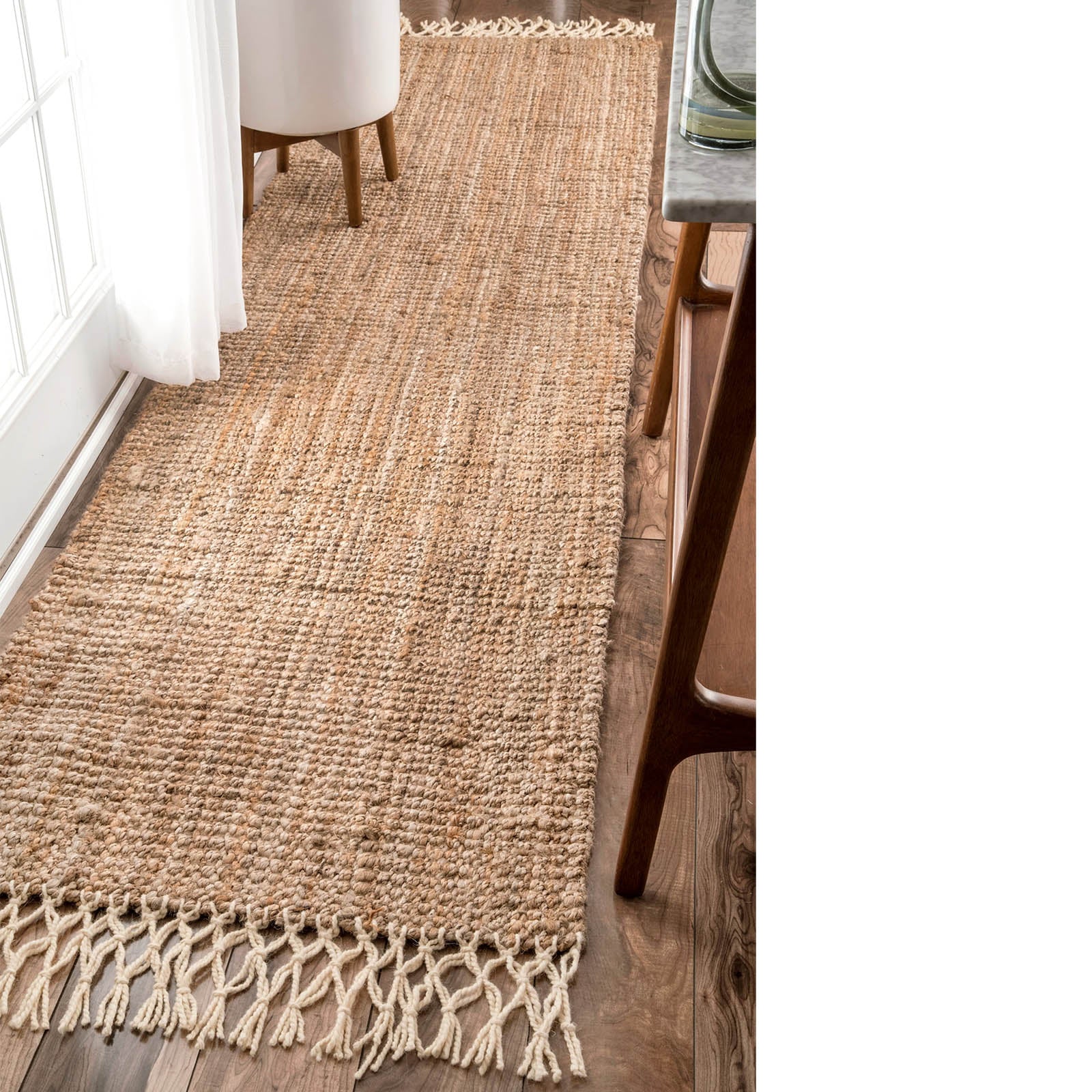 230X160 Cm Braided Handmade Jute Rug Jh-2339-L