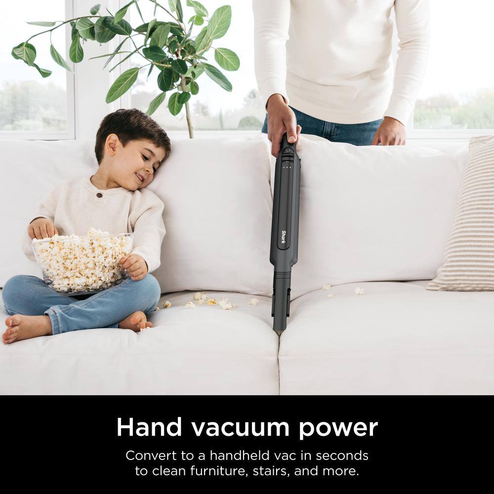 Shark WANDVAC Pet System Ultra-Lightweight Powerful Cordless Stick Vacuum Cleaner with Charging Dock Grey WS642 WS642