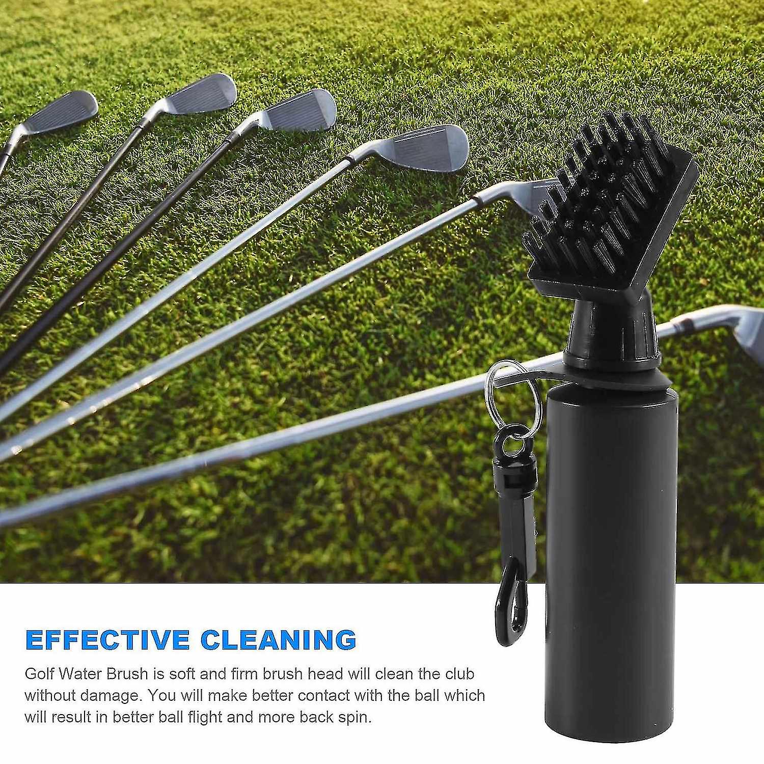 Golf Brush Golf Club Groove Tube Cleaner Deep Clean Iron Grooves Golf Squeeze Bottle Water Dispense